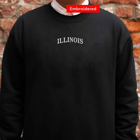 illinois state crewneck sweatshirt