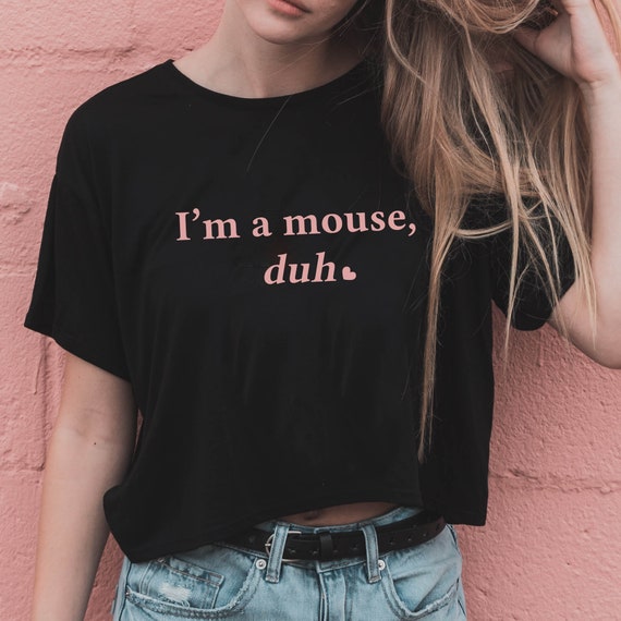 I'm A Mouse Duh Costume Shirt - Funny Halloween Shirts I'm A Mouse Duh Costume Shirt - Funny Halloween Shirts