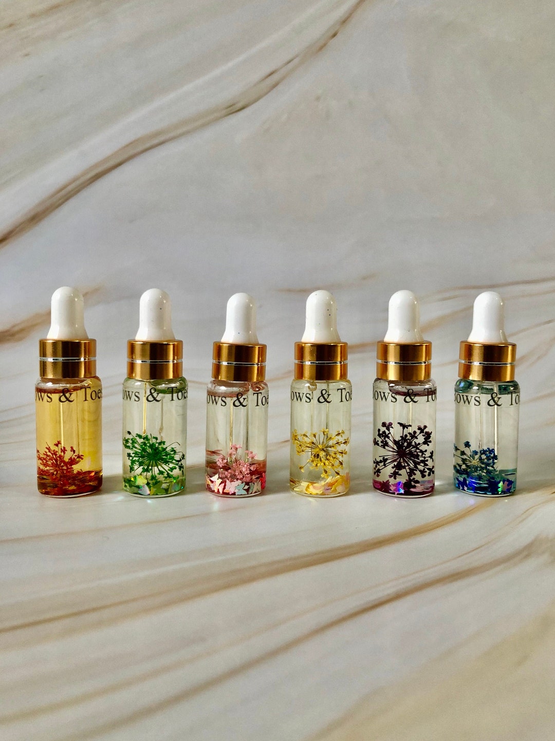 Scented Nail Cuticle Oil Dropper Pipette Bottle 5ml Rose Etsy