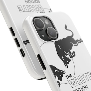 Red Bull White Edition Phone Case | Energy Drink Can Graphic image 4