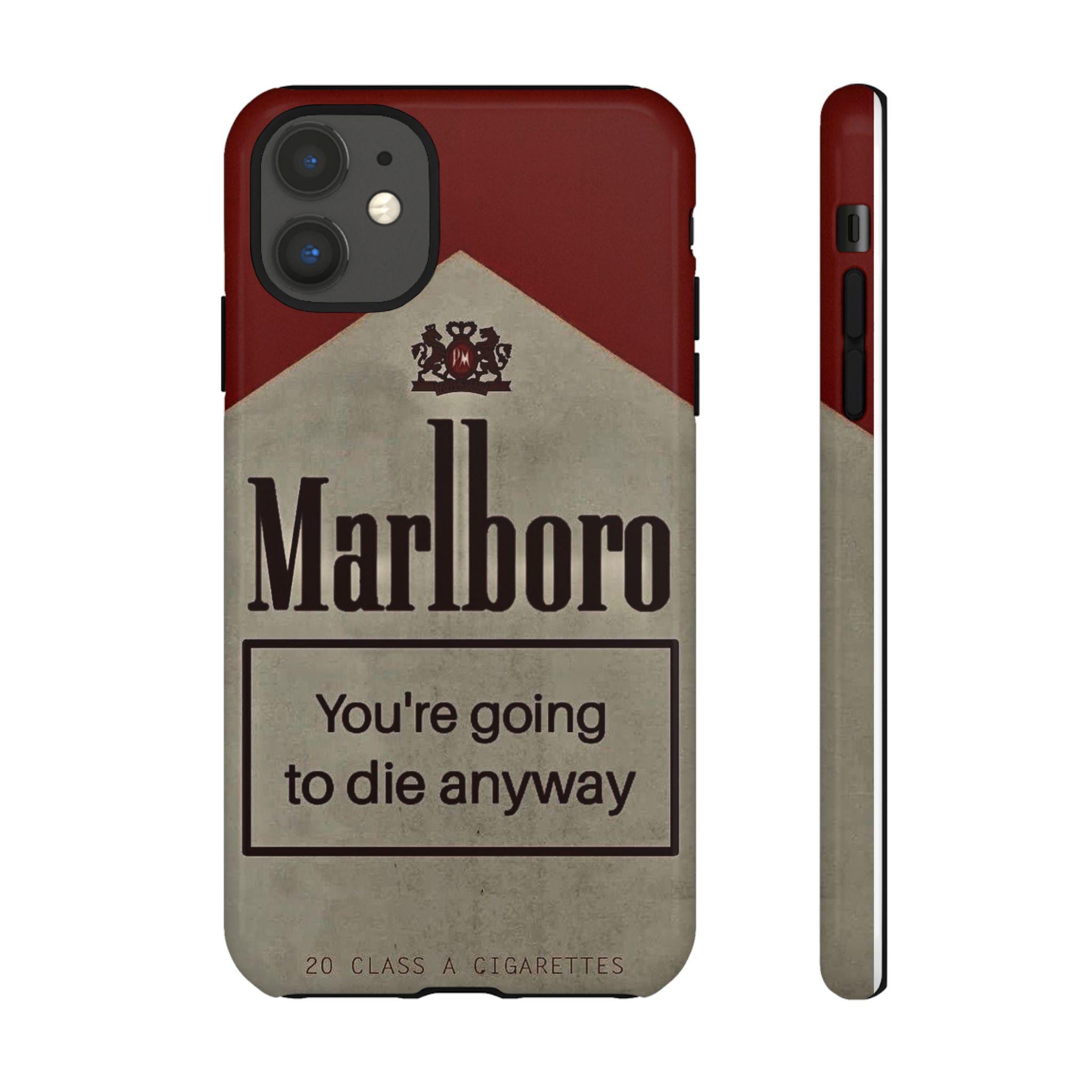 Marlboro Style Warning Phone Case | Retro Cigarette Pack Design - Etsy Marlboro Style Warning Phone Case | Retro Cigarette Pack Design - Etsy