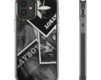 Playboy Collage Clear Case | Phone Case, Transparent Graphic Cover