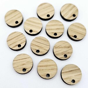 oak wood veneer toppers studs DIY earring supplies laser cut acrylic dangles blanks resin clay