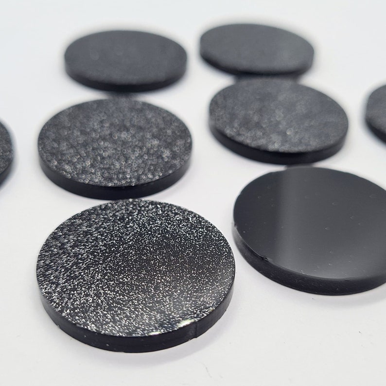 10 Pieces 5 Pairs 25mm Laser Cut Black Glitter Acrylic Etsy