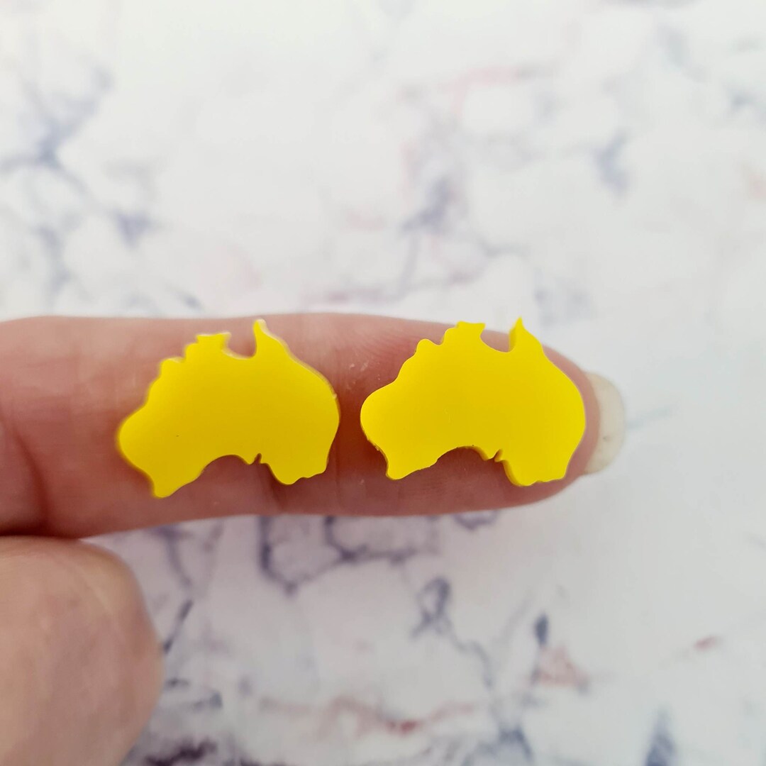10 Pcs 16mm Laser Cut YELLOW Acrylic AUSTRALIA'S Etsy