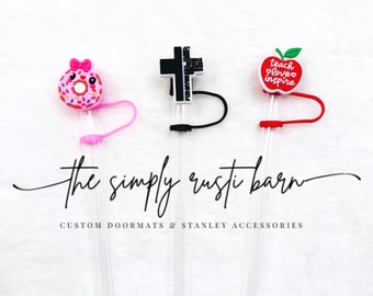 Stanley Straw Topper, Stanley Accessories, Straw Cap, Straw Cover, Tumbler Accessory, Tumbler Straw Topper, Tumbler Charms