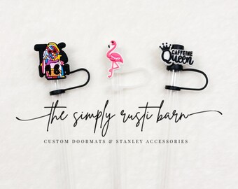 Stanley Straw Topper, Stanley Accessories, Straw Cap, Straw Cover, Tumbler Accessory, Tumbler Straw Topper, Tumbler Charms