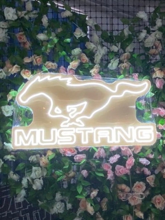 Mustang 2024 led sign