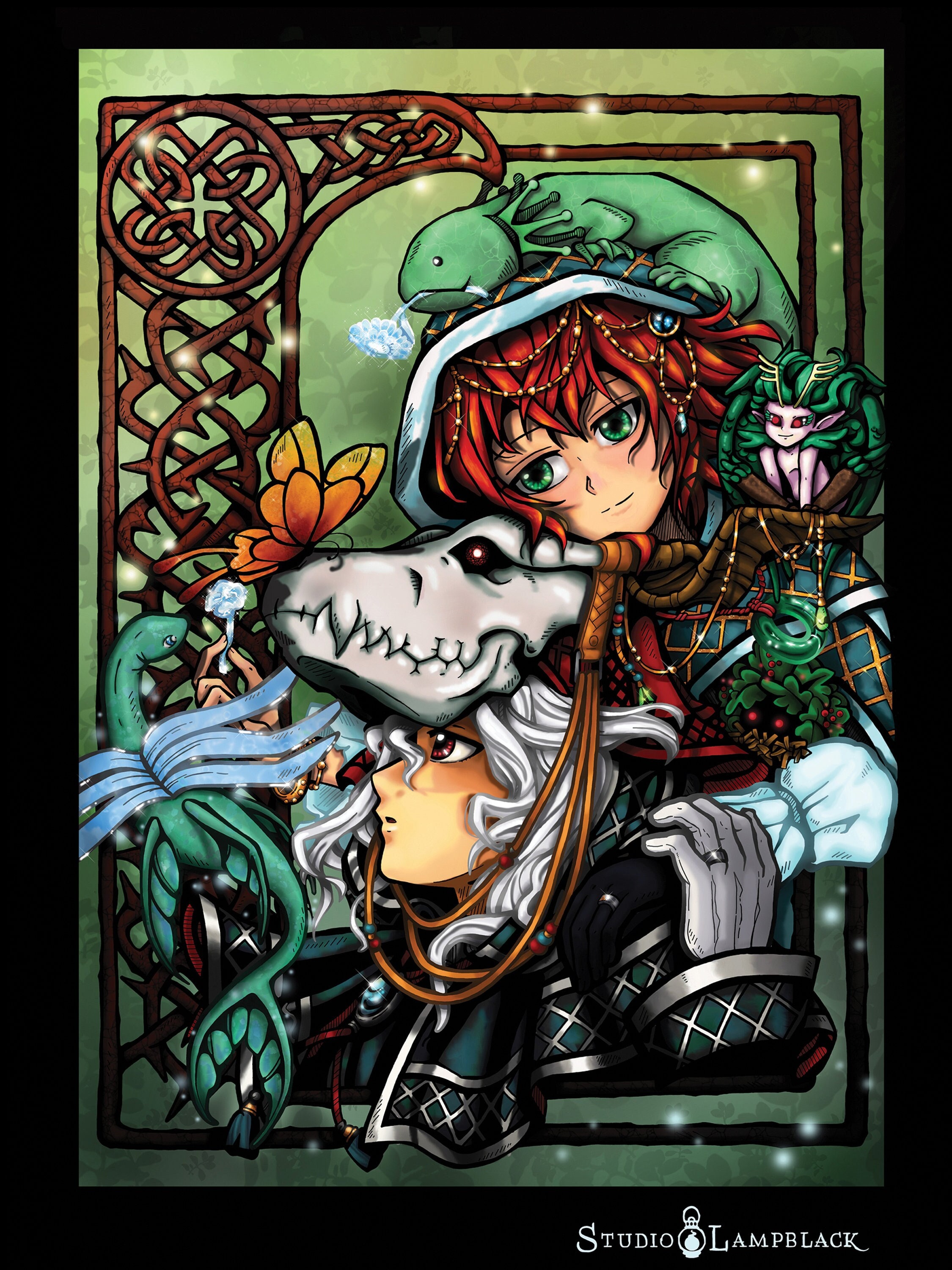 Mahoutsukai no Yome, an art print by fuwa . - INPRNT