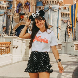 Retro Disney / Minnie Mouse and Micky Mouse / Disney Fan Shirt /Best Design Disney T-shirt  / Epcot Disney Shirt  /