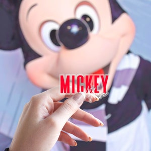 Micky Mouse  Disneyland Disney World decal/ planner hydroflask water bottle souvenir cell phone decal