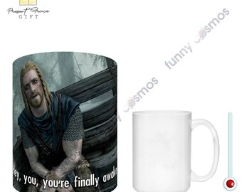 The Elder Scrolls Confezione regalo Tazza Ceramica Seal of Akatosh Skyrim Mug Logo Dragon Tazza da caffè The Elder Scrolls Confezione regalo Tazza Ceramica Seal of Akatosh Skyrim Mug Logo Dragon Tazza da caffè
