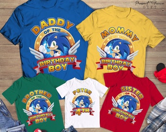 Sonic Family Shirt - Etsy