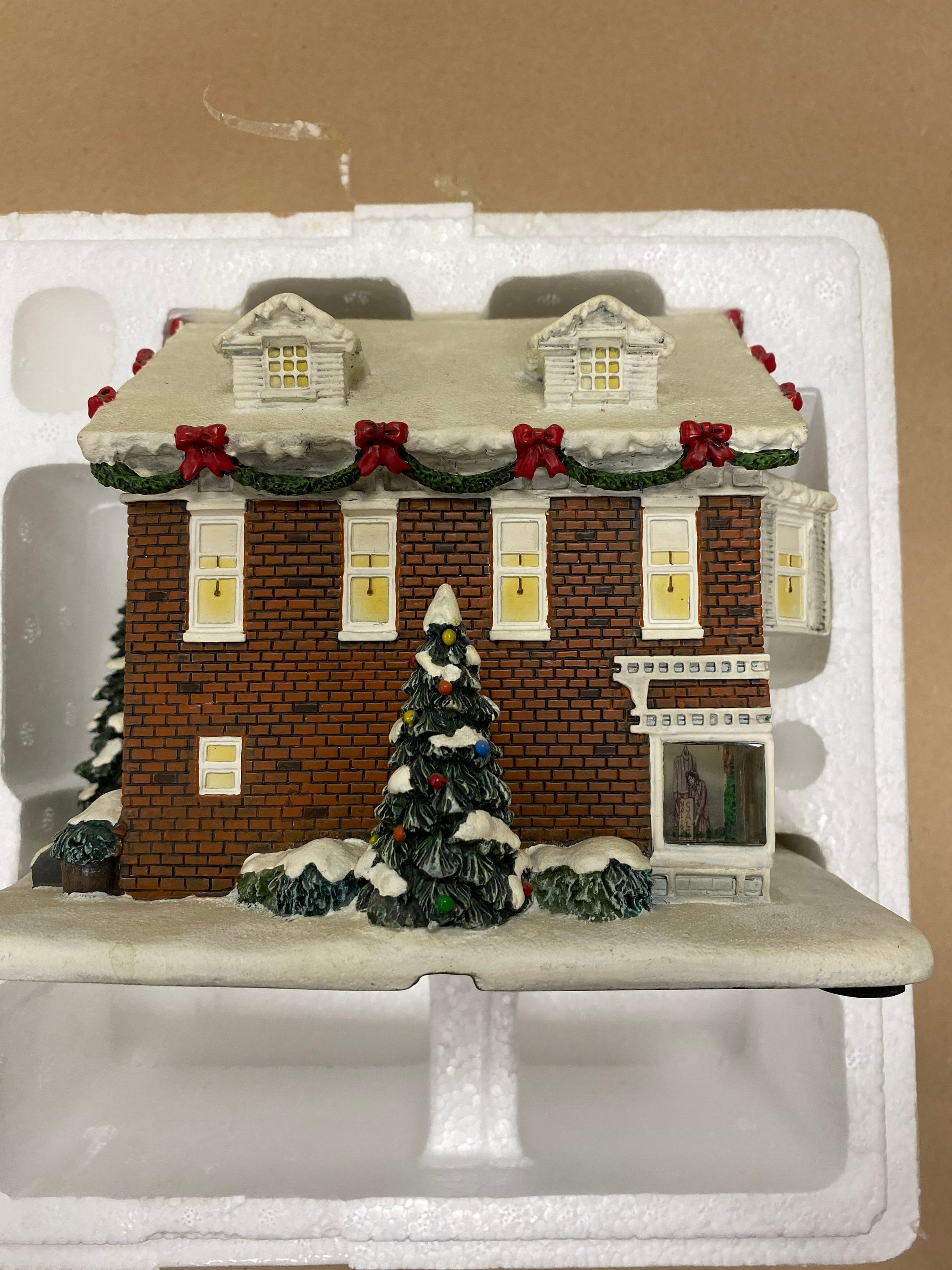 Norman Rockwell Christmas Village for sale Only 4 left at 75