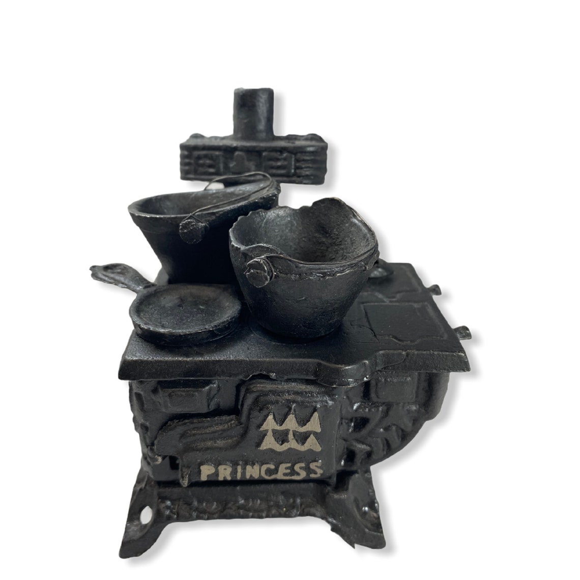 Princess Miniature Cast Iron Stove Vintage Etsy
