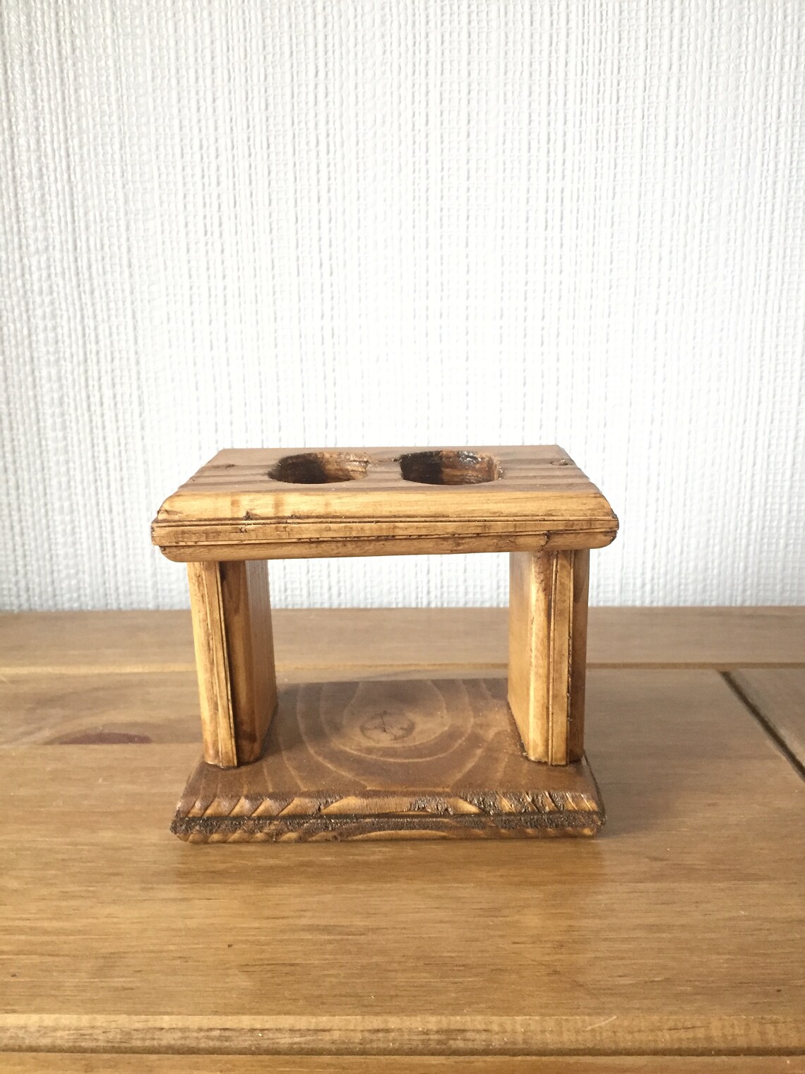 Remote Control Holder Wooden TV Remote Rack Etsy