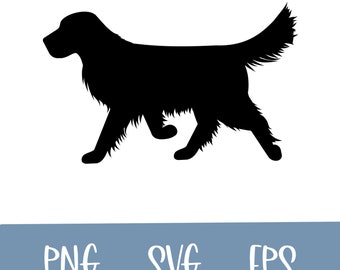 Golden Retriever, Golden Retriever SVG Bundle, dog Clipart, Cut Files For Silhouette, Cricut, Svg, Png, Golden Retriever Vector Design