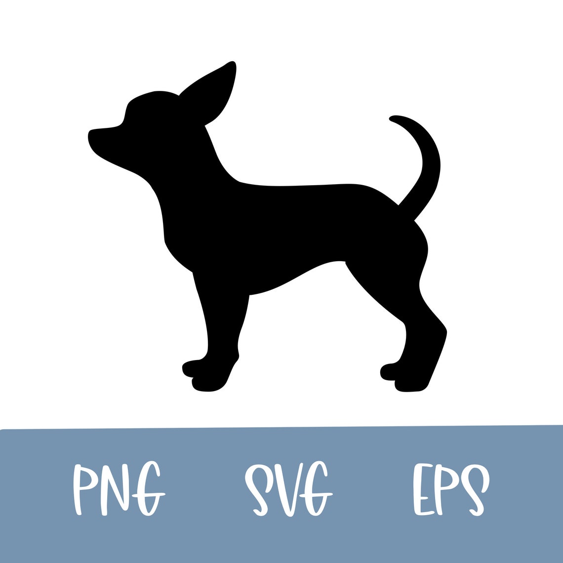 Chihuahua, Chihuahua SVG Bundle, Dog Clipart, Cut Files for Silhouette