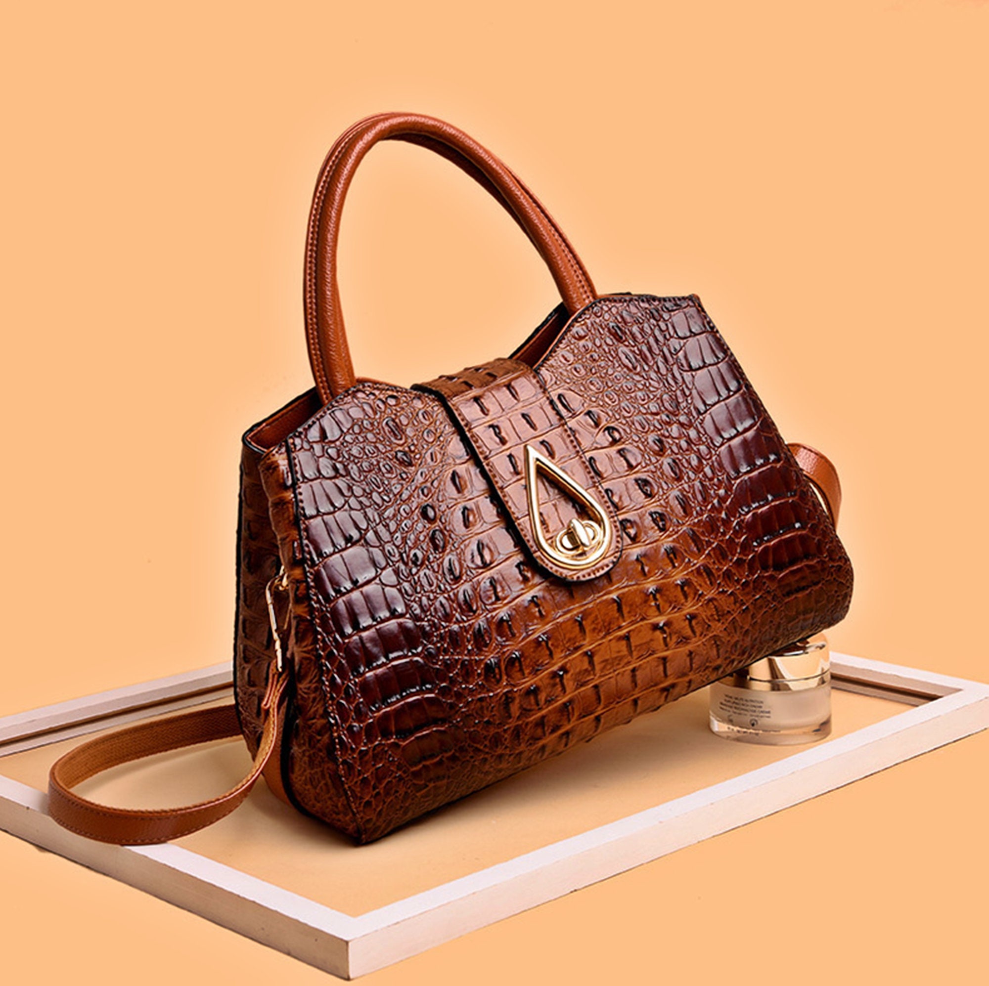 Special Offer! Luxury Genuine Crocodile Handbag for Women