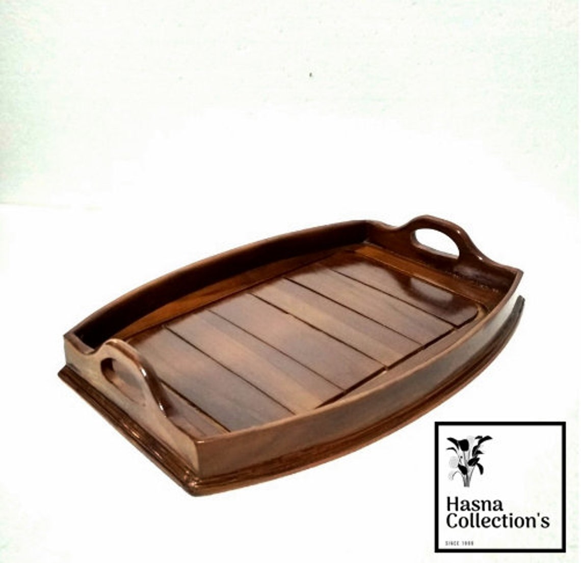Food TRAY is made of original teak wood for Kichen Equipment Etsy