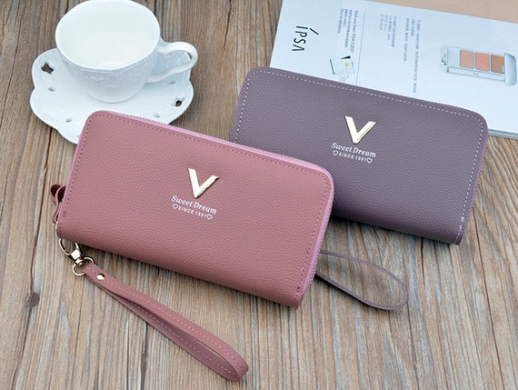 Double V Long Wallet