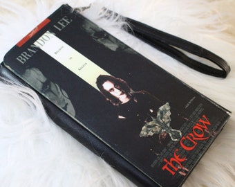 The Crow Faux Leather Wallet, Horror Movie Wristlet Clutch
