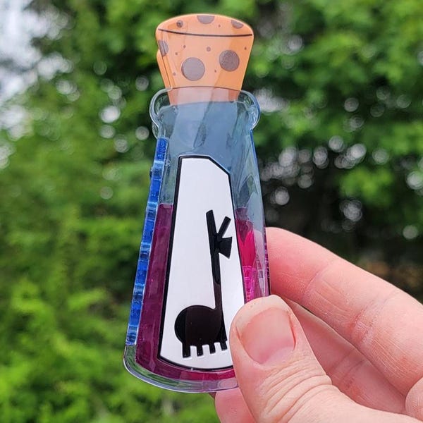 Pinza para el cabello Llama Vile, Veneno de Llama