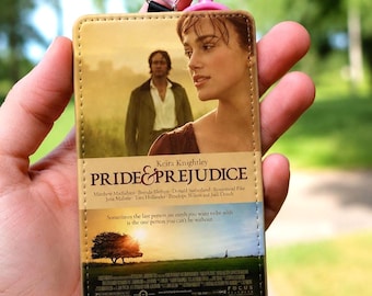 Choose Your Favorite Movie Badge Holder, Movie poster, Family, Personalized Card Holder, Badge Lanyard, Nurse Teacher Librarian