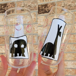 Llama Poison Cup, Llama Extract Potion Vial Cup, Beer Can Glass, Llama, 16oz Beer Can Glass, Iced Coffee Cup, 24 oz Boba Cup