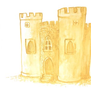 Nouveau Watercolour Set. Atmospheric pastel toned watercolor half pan paint trio. image 8