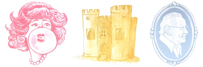 Nouveau Watercolour Set. Atmospheric pastel toned watercolor half pan paint trio. image 8
