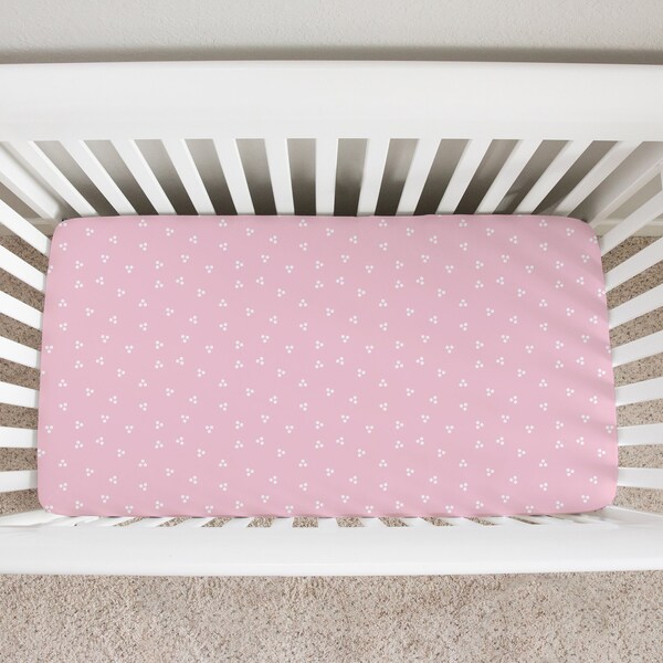 Polka Dot Crib Set Etsy