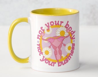 Not Your Body Not Your Business - Mug