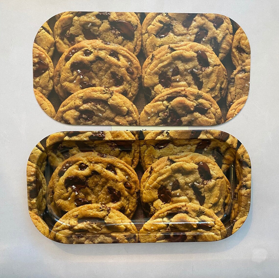 Rolling tray with a Lid 8X4 Etsy