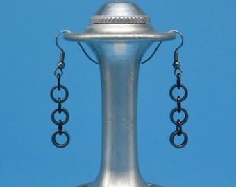 Pendientes de cadena con rodillo