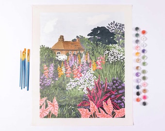 Lush Garden by Sarah Gesek Paint by Numbers Deluxe