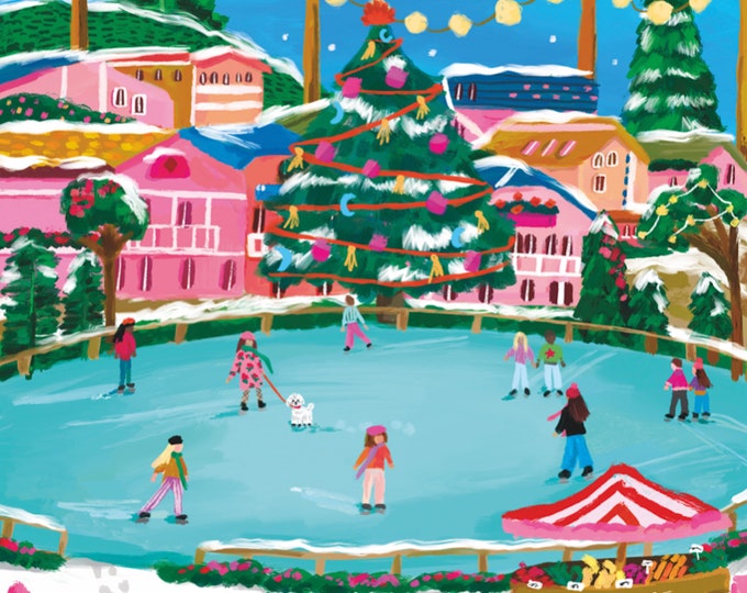 Winter Wonderland Holidays by Millie Illustrates Paint Anywhere Kit