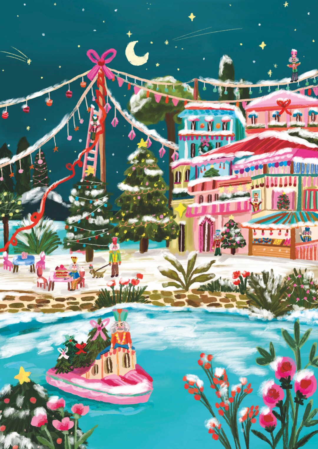 Christmas Nutcrackers Winter Holidays by Millie Illustrates Paint