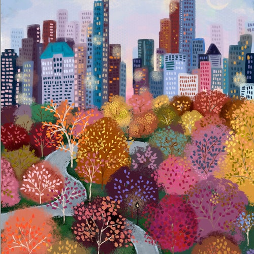 Bright Desert by Sarah Gesek Paint Anywhere Kit Adult Paint by Etsy