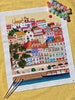 Porto Portugal Vacation Boat by Hebe Studio Rhi James Paint Anywhere Kit Adult Paint by Numbers Wall Decor DIY Craft 