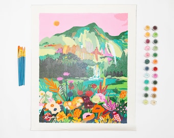 Ella Mountain by Hebe Studio Paint by Numbers Deluxe