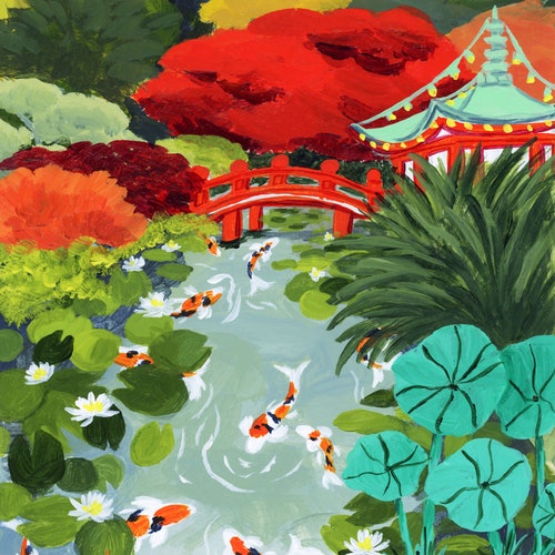 Bright Desert by Sarah Gesek Paint Anywhere Kit Adult Paint by Etsy