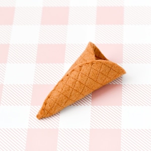 Filz Eis Waffel Tüten | Waffeltüte zum Sortieren und Spielen Spiel Essen