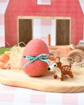 Felt Surprise Egg with Deer Inside, Felt Farmyard Animals, Surprise Easter Egg made from Wool Felt, Tara Treasures Fair Trade Toys product logo
