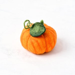 Felt Orange Pumpkin