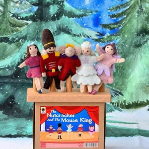 Nutcracker and the Mouse King Finger Puppet Set