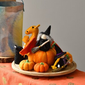 Felt Orange Pumpkin
