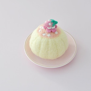 Felt Pink Strawberry Bundt Cake | Felt Bakery | Felt Play Food | Fair Trade Felt Products | Pretend Play | Imaginative Play