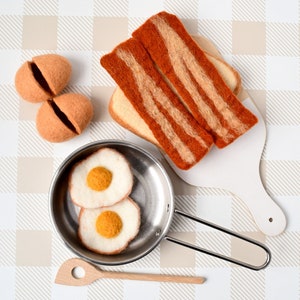 Felt Bacon and Eggs Breakfast Set
