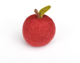 Felt Apple | Felt Vegetables and Fruits | Pretend Play